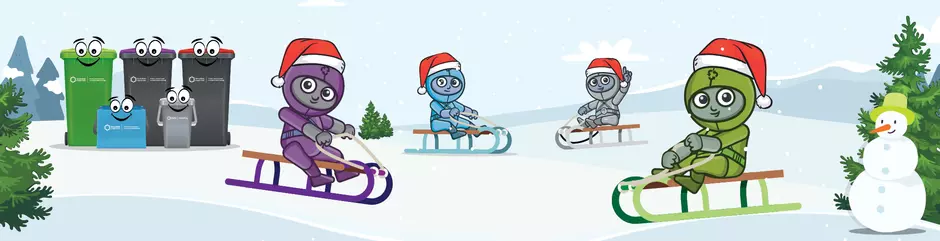 Recycling squad sledging