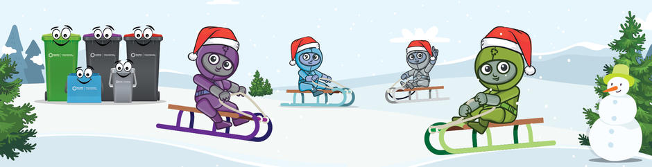 Recycling squad sledging